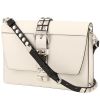 Prada  Elektra bag worn on the shoulder or carried in the hand  in white leather - 00pp thumbnail