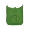 Hermès  Mini Evelyne shoulder bag  in Vert Yuka togo leather - 360 thumbnail