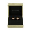 Van Cleef & Arpels Vintage Alhambra earrings in pink gold and diamonds - Detail D2 thumbnail