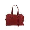 Sac à main Hermès  Victoria en cuir togo rouge - 360 thumbnail