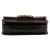 Gucci  1955 Horsebit shoulder bag  in brown python  and black leather - Detail D1 thumbnail