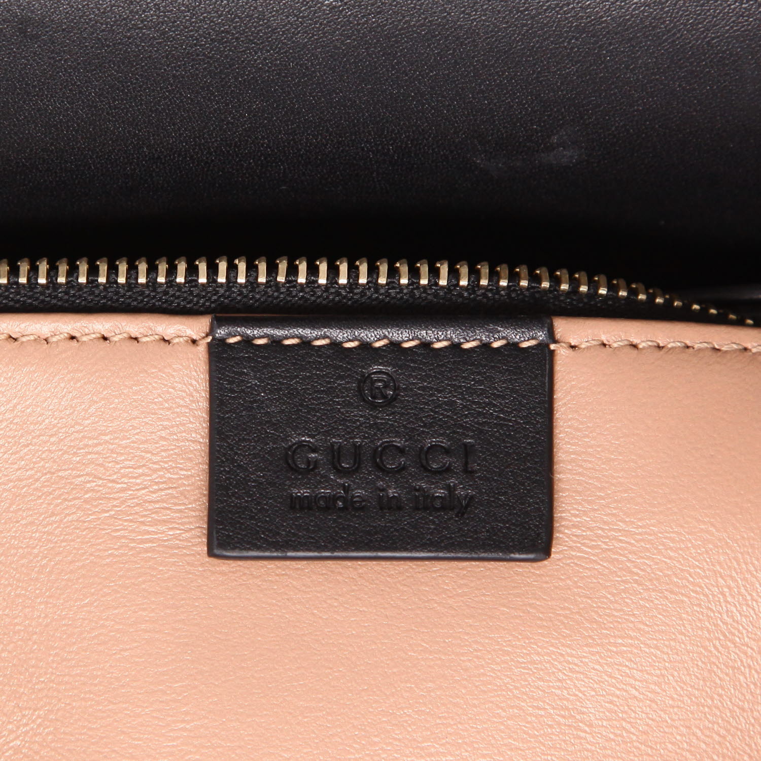 Borsa a tracolla Gucci  1955 Horsebit modello piccolo  in pitone marrone e pelle nera - Detail D2