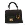 Louis Vuitton   handbag  in black leather - 360 thumbnail