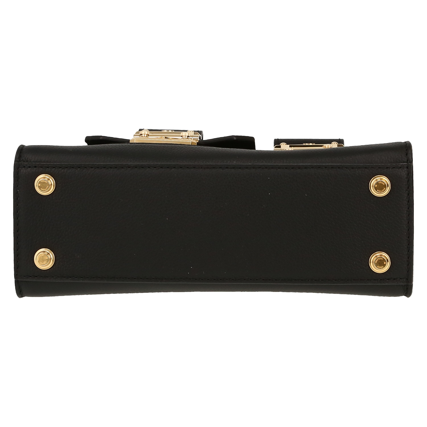 Louis Vuitton   handbag  in black leather - Detail D1