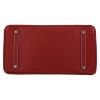 Bolso de mano Hermès  Birkin 35 cm en cuero Chamonix rojo H - Detail D1 thumbnail