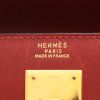 Hermès  Kelly 32 cm handbag  in red box leather - Detail D2 thumbnail