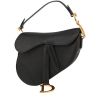 Borsa Dior  Saddle mini  in pelle martellata nera - 00pp thumbnail