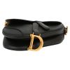 Borsa Dior  Saddle mini  in pelle martellata nera - Detail D1 thumbnail