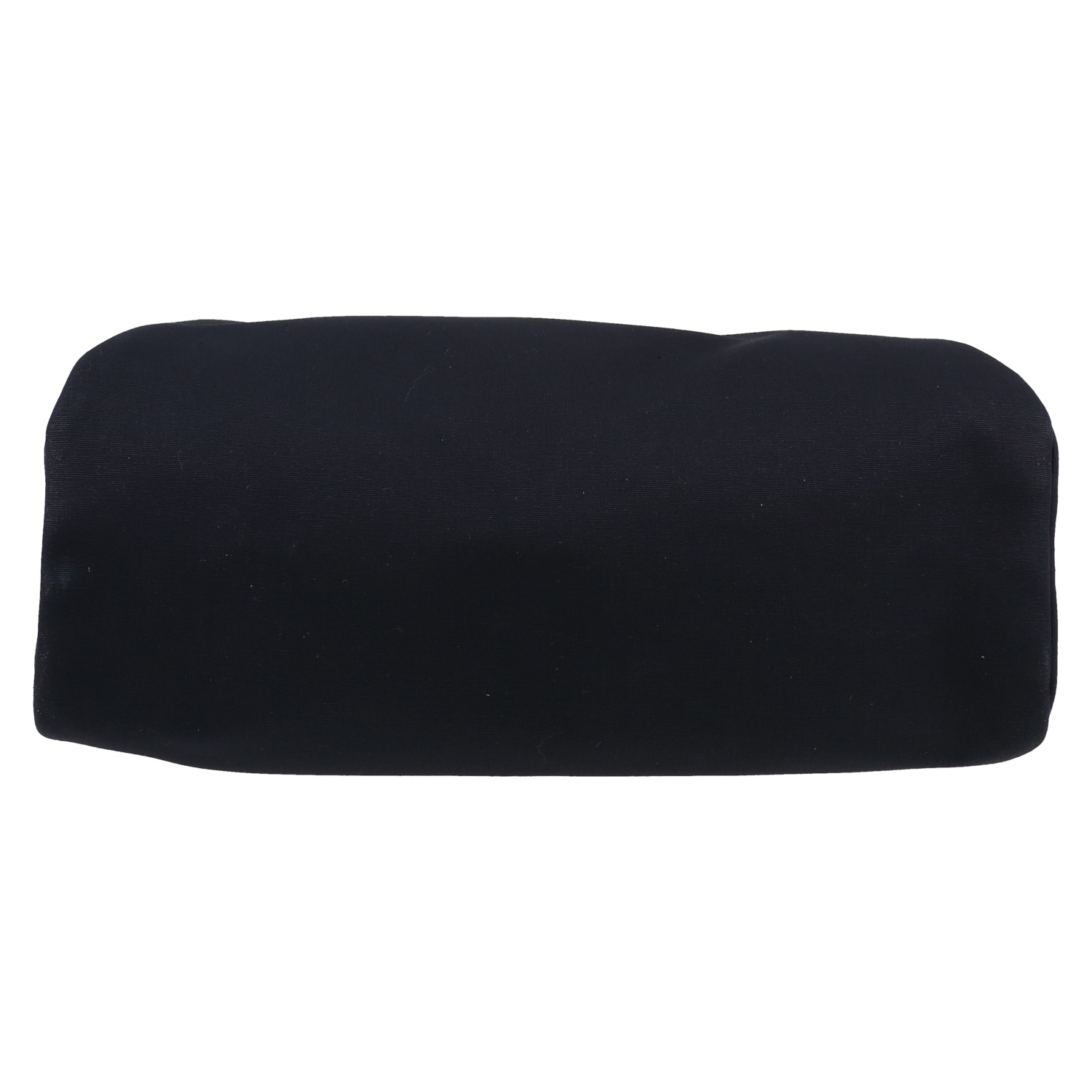 Hermès  Herbag bag worn on the shoulder or carried in the hand  in navy blue canvas  and blue leather - Detail D1