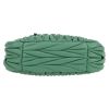 Miu Miu Wander shoulder bag  in green quilted leather - Detail D1 thumbnail