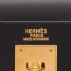 Hermès  Kelly 32 cm handbag  in black box leather - Detail D2 thumbnail