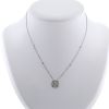Messika Eden necklace in white gold and diamond - 360 thumbnail