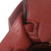 Bolso de mano Hermès  Birkin 25 cm en cuero togo rojo H - Detail D4 thumbnail