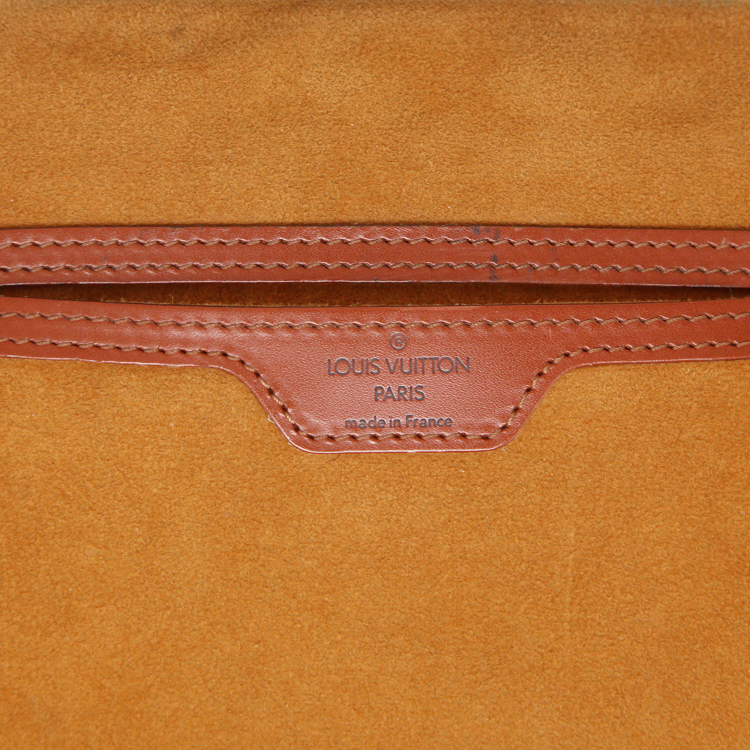 Sac à dos Louis Vuitton  Gobelins - Backpack en cuir épi marron - Detail D2