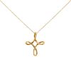 Tiffany & Co Infinity large model pendant in yellow gold - 00pp thumbnail