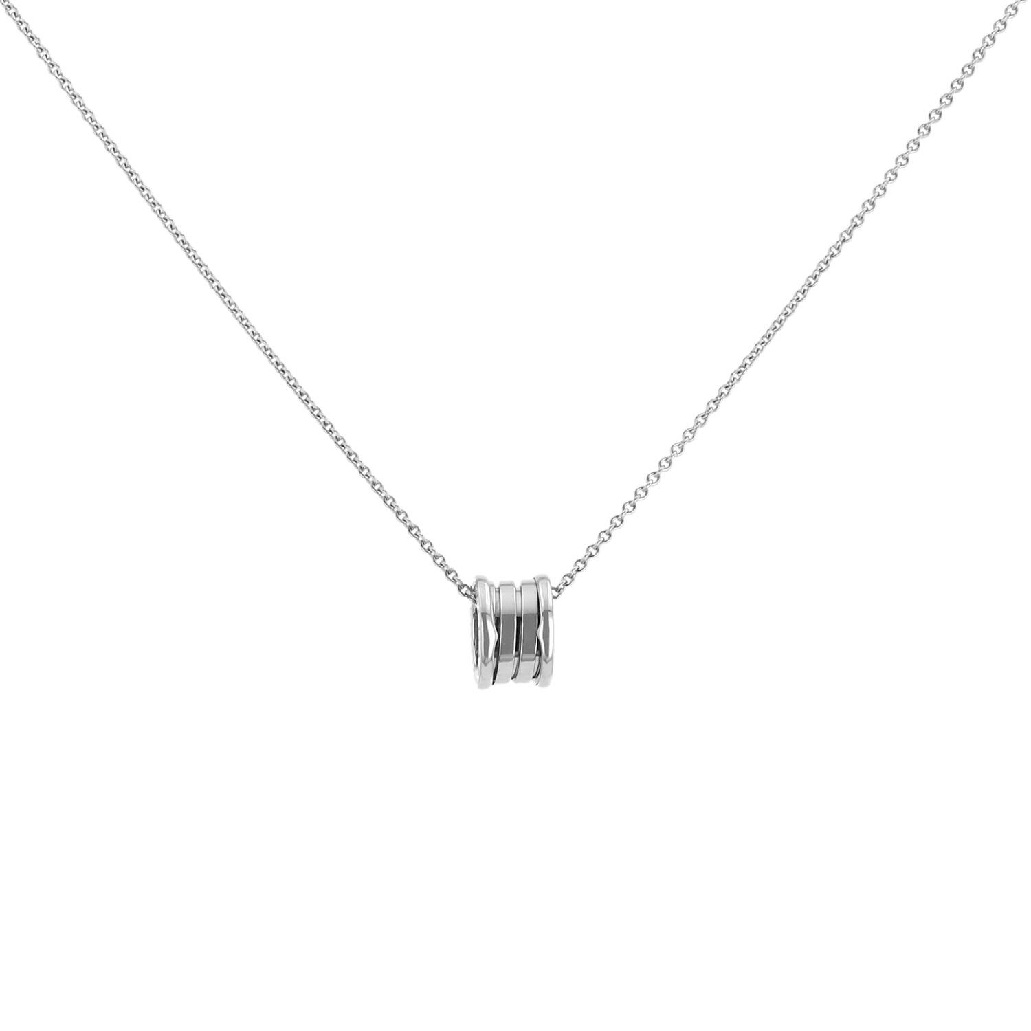 Collier Bulgari B.Zero1 en or blanc Collier Bulgari B.Zero1 en or blanc