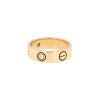 Anello Cartier Love in oro giallo e diamanti - 00pp thumbnail