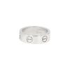 Bague Cartier Love en or blanc, taille 50 - 00pp thumbnail