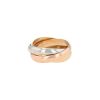 Bague Cartier Trinity "les Must de Cartier" moyen modèle en 3 ors, taille 50 - 00pp thumbnail