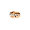 Cartier Trinity "les Must de Cartier" medium model ring in 3 golds, size 50 - 360 thumbnail