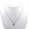Chopard Happy Diamonds Icon necklace in white gold and diamonds - 360 thumbnail