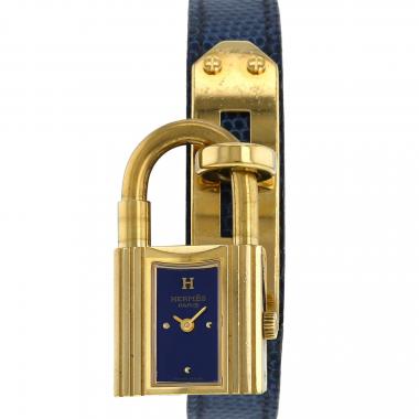 Orologio Hermès Montre Kelly in oro placcato Ref: Hermès - KE1.201  Circa 1990