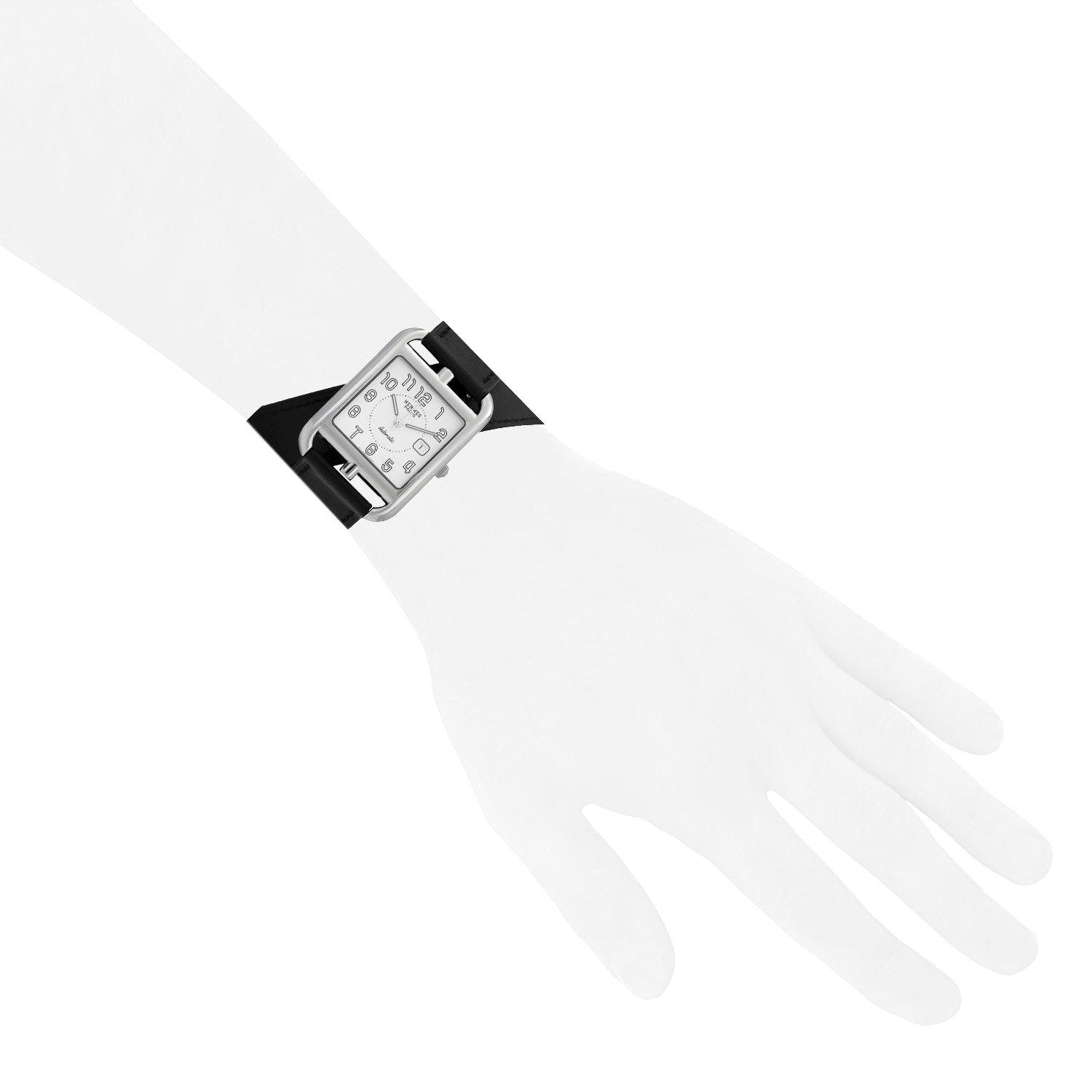 Reloj Hermès Cape Cod de acero Ref: Hermès - CC1.170  Circa 2000 - Detail D1