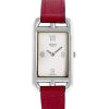 Montre Hermès La valorización de los relojes Hermes swift Clipper Chrono CL5.710 de segunda mano en argent Vers 1992 - 00pp thumbnail