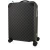 Louis Vuitton  Horizon 50 suitcase  in black damier canvas  and grey aluminium - 00pp thumbnail