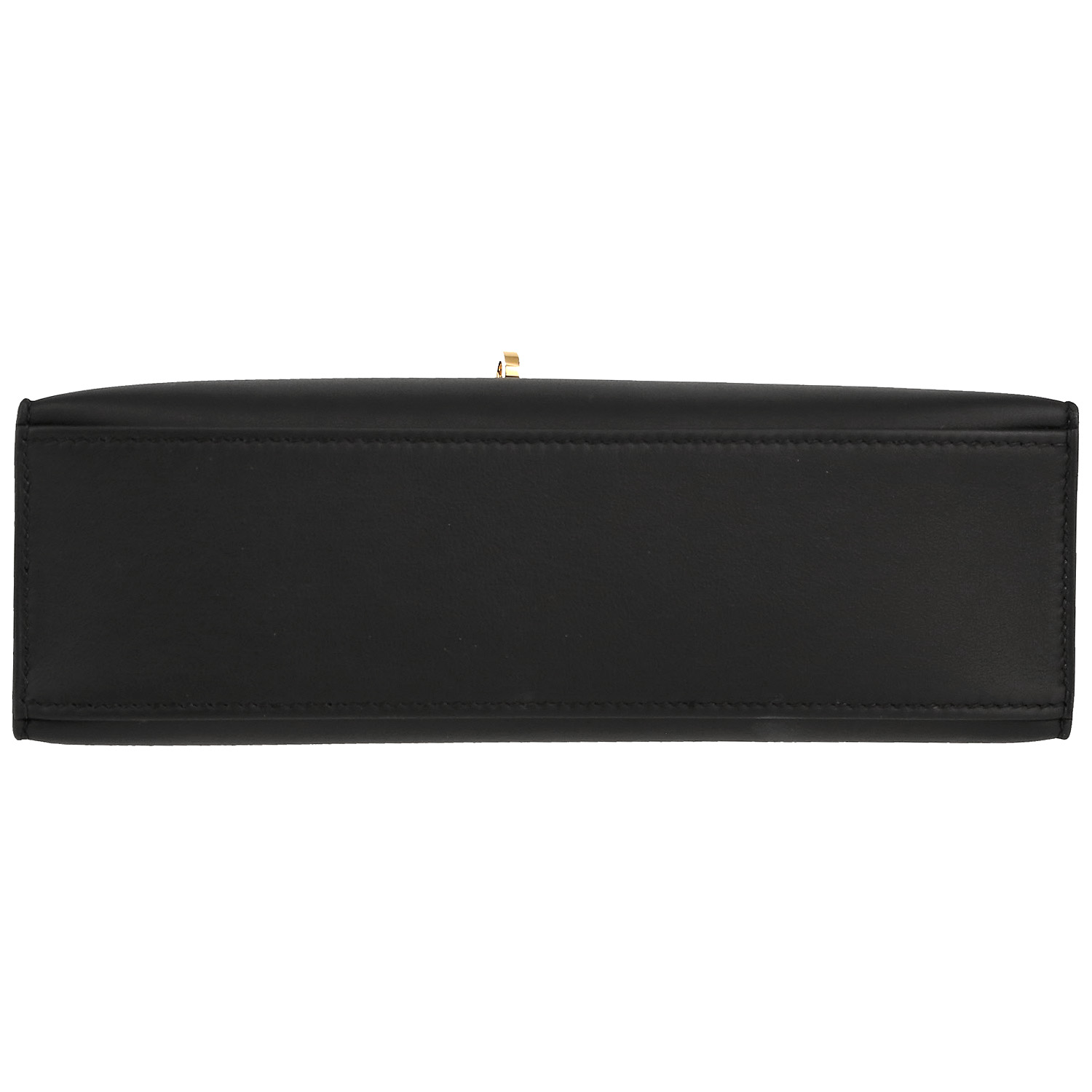 Hermès  Kelly - Clutch pouch  in black Swift leather - Detail D1