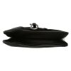 Pochette du soir Dior  Saddle en satin noir - Detail D1 thumbnail
