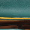 Bolso bandolera Goyard  Belvedère en tela Goyardine verde y cuero verde - Detail D2 thumbnail