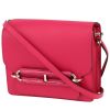Hermès  Roulis shoulder bag  in pink Swift leather - 00pp thumbnail