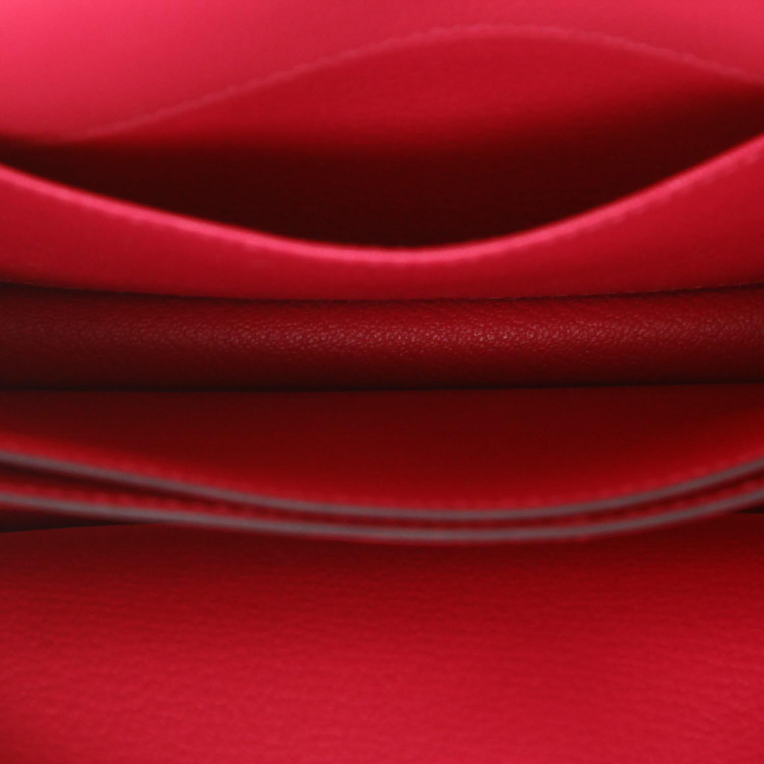 Bolso bandolera Hermès  Roulis en cuero swift rosa - Detail D3