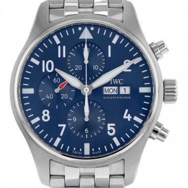 Orologio IWC Pilot's Watches Chronograph "Le Petit Prince" in acciaio Ref: IWC - 3777  Circa 2022