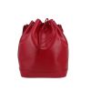 Sac porté épaule Louis Vuitton  Noé en cuir épi rouge - 360 thumbnail