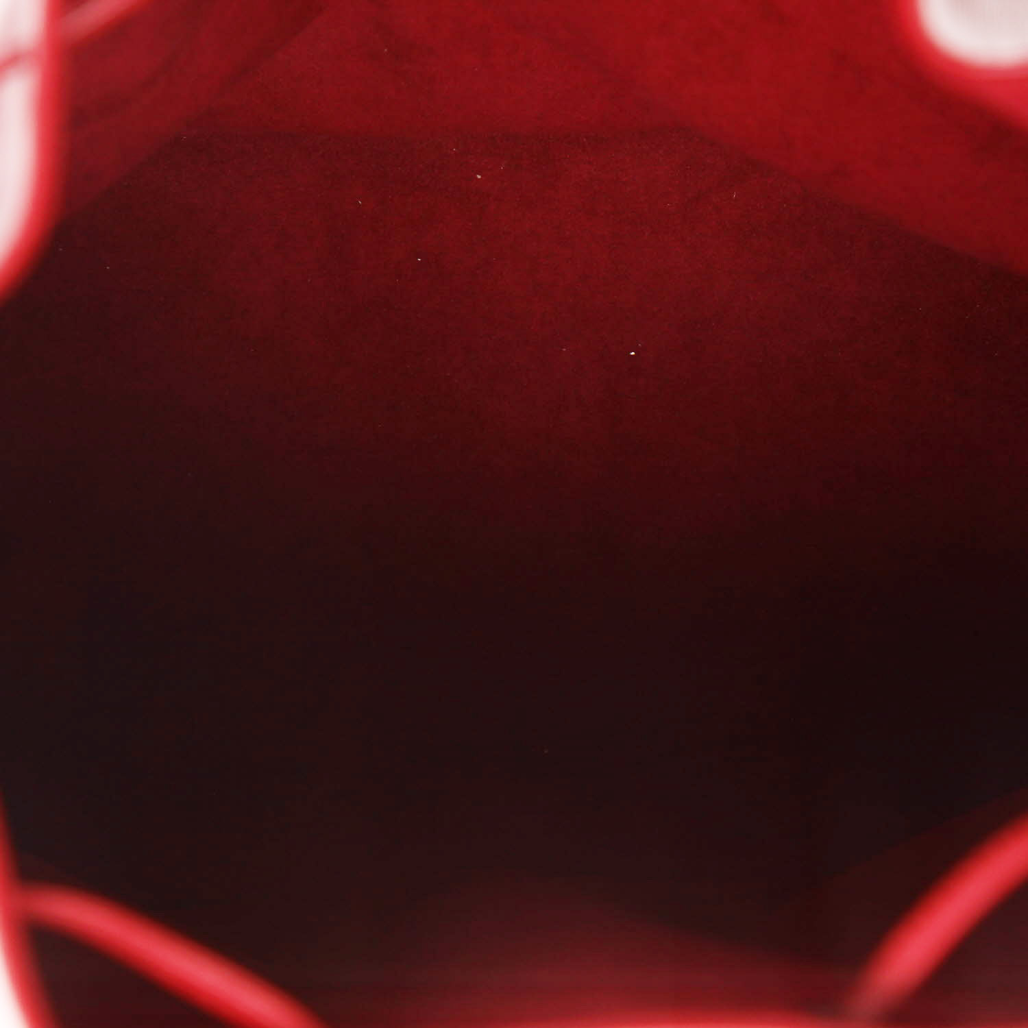 Louis Vuitton  Noé shoulder bag  in red epi leather - Detail D3