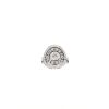 Half-articulated Bulgari Astrale large model ring in white gold - 360 thumbnail