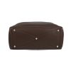 Bolso de mano Hermès  Victoria en cuero togo marrón - Detail D1 thumbnail