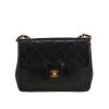 Chanel  Mini Timeless shoulder bag  in navy blue quilted leather - 360 thumbnail