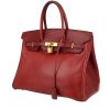 Hermès  Birkin 35 cm handbag  in burgundy box leather - 00pp thumbnail