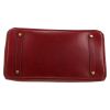 Hermès  Birkin 35 cm handbag  in burgundy box leather - Detail D1 thumbnail
