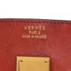 Hermès  Birkin 35 cm handbag  in burgundy box leather - Detail D2 thumbnail