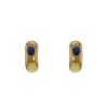 Chaumet Anneau earrings in yellow gold and sapphires - 00pp thumbnail