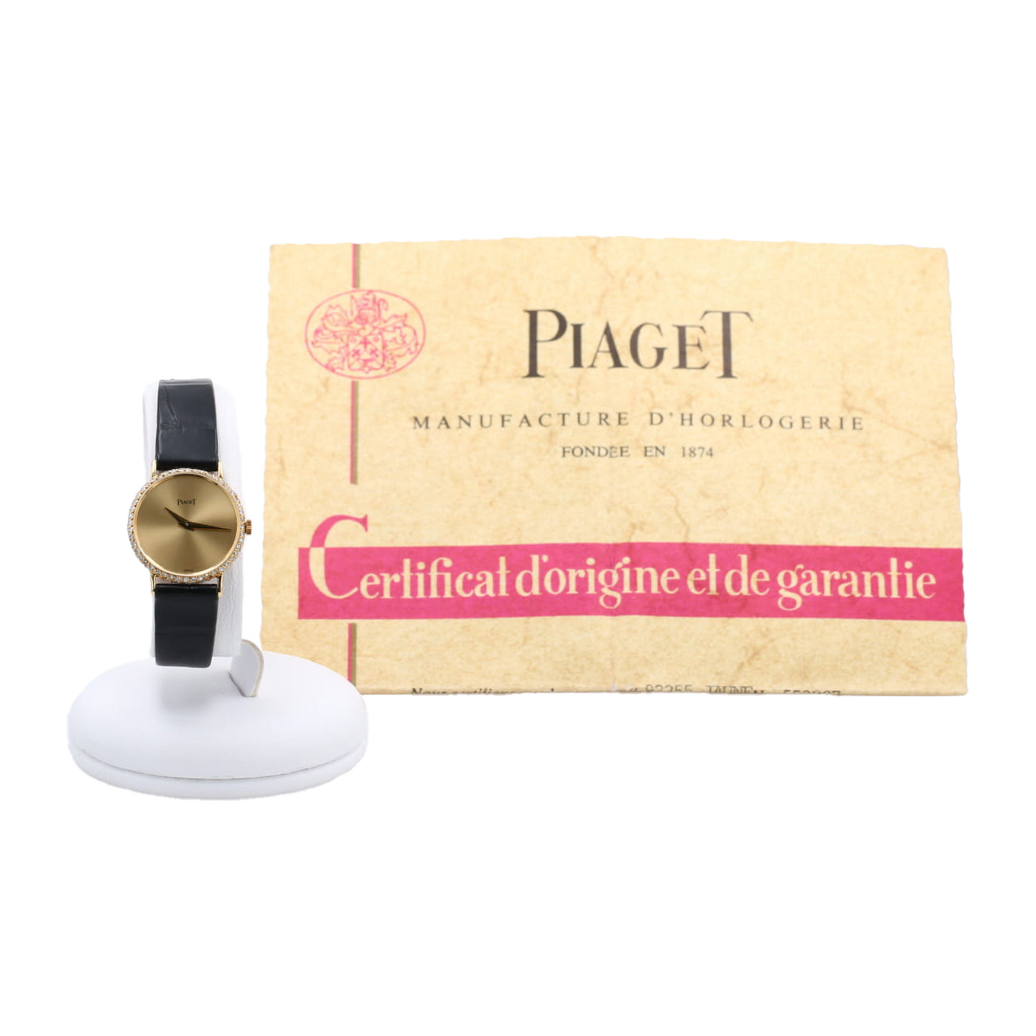 Montre Piaget Vintage en or jaune Ref: Piaget - 92255  Vers 1978 - Detail D2