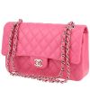 Bolso de mano Chanel  Timeless Classic en cuero acolchado rosa - 00pp thumbnail