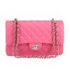 Bolso de mano Chanel  Timeless Classic en cuero acolchado rosa - 360 thumbnail