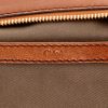 Chloé  Hayley handbag  in beige canvas  and brown leather - Detail D2 thumbnail
