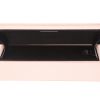 Bolso de mano Fendi  Horizontal Box en cuero rosa y negro - Detail D3 thumbnail