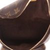 Borsa a spalla Louis Vuitton  Bumbag in tela monogram marrone e pelle naturale - Detail D3 thumbnail